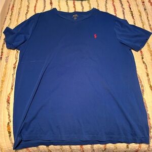 Polo by Ralph Lauren Men's Blue T-Shirt